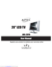 APEX Digital AVL-2076 User Manual