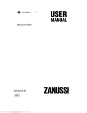 Zanussi ZKC38310XK User Manual