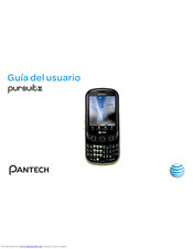 Pantech Pursuit II Guías Del Usuario Manual