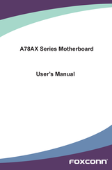 Foxconn A78AX-K User Manual