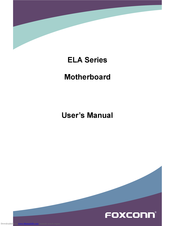 Foxconn ELA Series User Manual