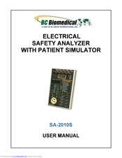 BC Biomedical SA-2010S User Manual