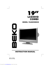 Beko 19LM250DS User Manual
