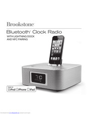 Brookstone Bluetooth Clock Radio Manuals ManualsLib