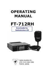 Yaesu FT-712RH Operating Manual