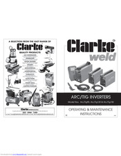 Clarke Arc/Tig90 Operating & Maintenance Manual