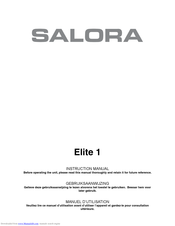 Salora ELITE 1 Instruction Manual