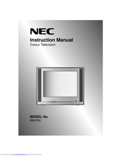 NEC PF51T31 Instruction Manual