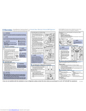 Electrolux French Door Bottom Freezer Refrigerator Manuals Manualslib