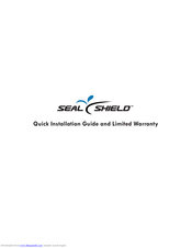 Seal Shield Keyboard Quick Installation Manual And Limited Warranty