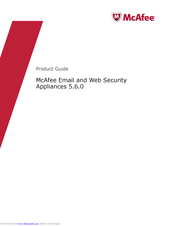 McAfee MAP-3300-SWG - Web Security Appliance 3300 Product Manual