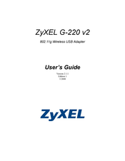 ZyXEL Communications ZyAIR G-220 User Manual