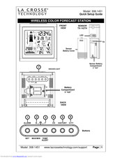 La Crosse 308-1451 Quick Setup Manual