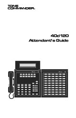 Tone Commander 40d120 Attendant's Manual