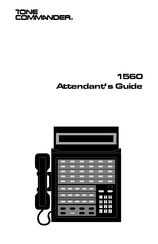 Tone Commander 1560 Attendant's Manual