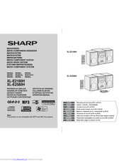 Sharp XL-E2180H Operation Manual