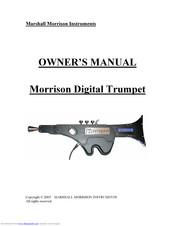 Marshall Morrison Instruments MDT Owner's Manual