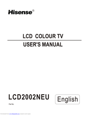 Hisense LCD2002NEU User Manual