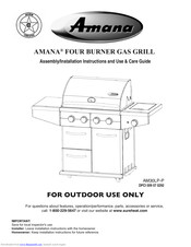 Amana AM30LP-P Assembly, Installation Instructions And Use & Care Manual