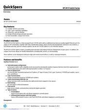 HP ProCurve 2615-8-PoE Specifications