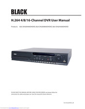 Black BLK-DH200800DHDVD User Manual