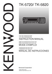 Kenwood TK-5820 User Manual
