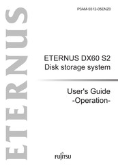 Fujitsu ETERNUS DX60 S2 User Manual