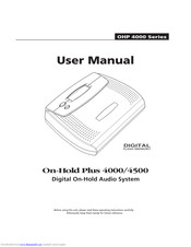 On-Hold Plus OHP 4000 Series User Manual