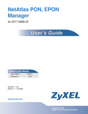 ZyXEL Communications NetAtlas User Manual