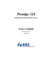 ZyXEL Communications P-324 User Manual