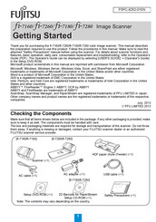 Fujitsu fi-7160 Getting Started Manual