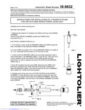 Lightolier Lytespan Accent Instructions