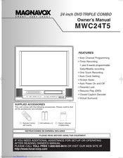 Magnavox MWC24T5 Owner's Manual