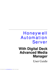 Honeywell AutomationServer User Manual