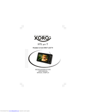 Xoro HTL 400 T User Manual