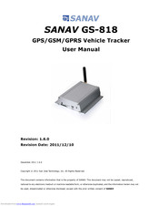 Sanav GS-818 User Manual