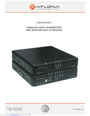 Atlona AT-WHD200 User Manual