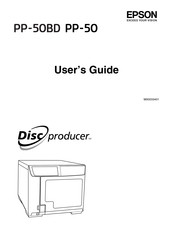 Epson Discproducer PP-50BD User Manual