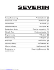 Severin WA 2102 - Instructions For Use Manual