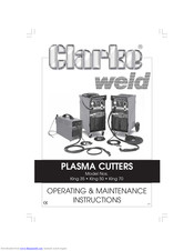Clarke King 70 Operating & Maintenance Manual