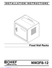 Chief NW2F8-12 Installation Instructions Manual