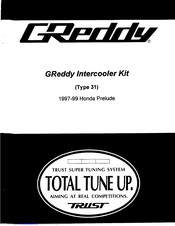 GReddy Intercooler Kit Type 31 Installation Manual