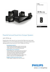 Philips HTB3560/12 Quick Manual