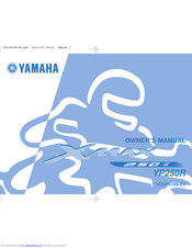 Yamaha XMAX YP250R Owner's Manual