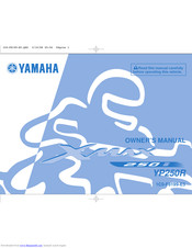 Yamaha XMAX YP250R Owner's Manual