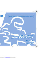 YAMAHA MAJESTY YP400A Owner's Manual