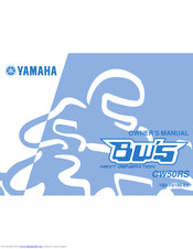 YAMAHA BWS Next Generation CW50RS Owner's Manual