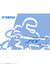 YAMAHA CYGNUS RS XC125E Owner's Manual