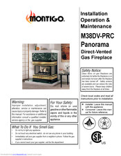Montigo Panorama M38DV-PRC-I Installation & Operation Manual