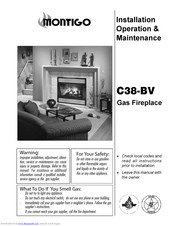 Montigo C38B-I Installation & Operation Manual